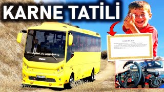 Karne Günü Okul Mi̇ni̇büsü W Ets 2 Mod Logi̇tech G29