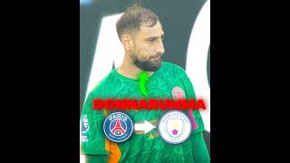 Donnarumma Saving Manchester City
