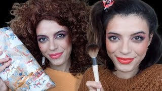 ASMR | A Very Maria Connismas! ? (80s Makeup & Sassy Gum Chewing)