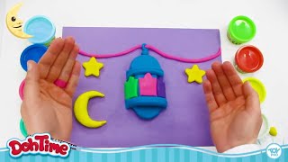 DohTime How to Make Ramadan lantern with Clay |فانوس رمضان