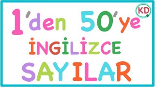 İNGİLİZCE 1’den 50’ye SAYILAR