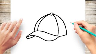 How To Draw A Cap Step By Step For Beginner