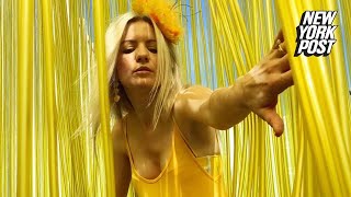 The Yellow Lady Woman 39 S World Is Drenched In Color Yellow Extraordinary People New York Post The Yellow Lady Woman 39 S World Is Drenched In Color Yellow Extraordinary People New York Post