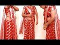 Saree Draping For Curvy Women | South Indian Style Saree Wearing Low Waist