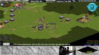 AOE|| 2vs2 Random Hưng Nhổn, Beo vs VaneLove, Văn Nhất Ngày 31/08/2017