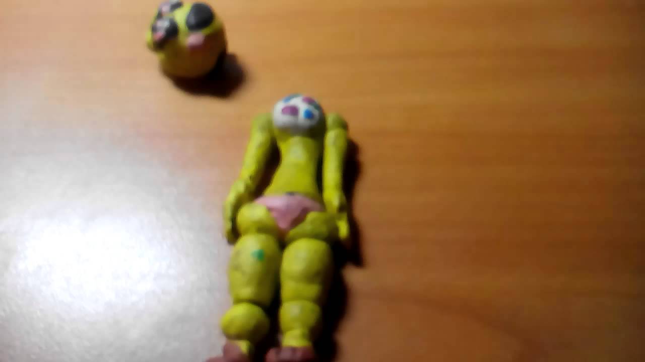 Мой поделки из пластилина фнаф 680