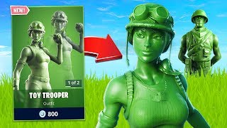 New Toy Soldier Skin! (Fortnite Battle Royale)