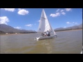 Yotan, David & Michiel sailing a Topaz Yotan, David & Michiel sailing a Topaz