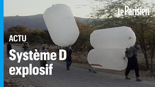 Stan Le Gaz Transporté Dans Des Ballons En Plastique