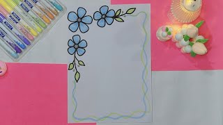 Simple Border Designsa4 Sheetproject Work Designsignment Front Page Designborder Designsfile