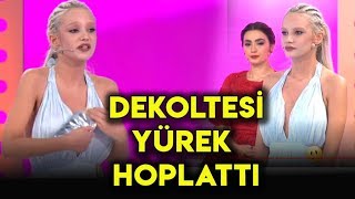 Ayşenur Balcının Dekoltesi Yürek Hoplattı