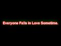 Everyone Falls in Love Sometimes - Tanto Metro and Devonte