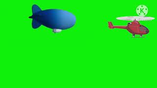 Three Flying Machines Ping By Green Screen For Sandis Bergvalds