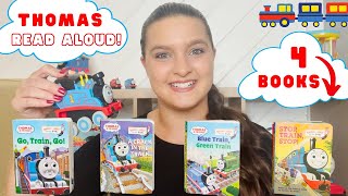 Thomas The Train Read Aloud Marathon Four Train Books Read Aloud