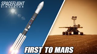 Pathfinder Rover To Mars In Spaceflight Simulator - Delta Ii