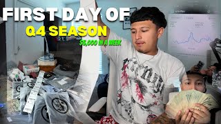 Day 1 Of Q4 Season And Already Made 5K The First Week Lol...
