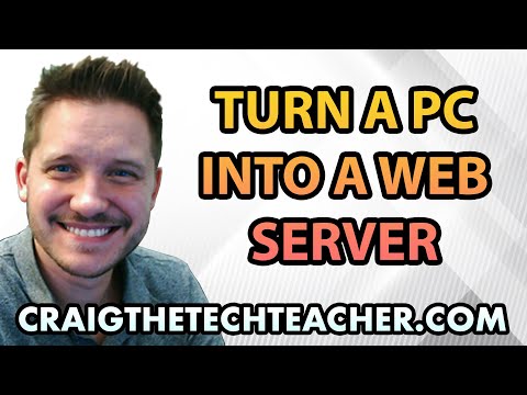 VIDEO : how to turn a computer into a web server to build websites - my services and free downloads: http://goo.gl/dojjww many people want tomy services and free downloads: http://goo.gl/dojjww many people want tobuildwebsites, but think  ...