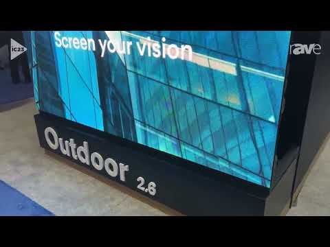 InfoComm 2023: INFiLED Showcases Outdoor 2.6-mm EZ dvLED Display for Rental