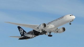 Air New Zealand 787-9 Dreamliner Take Off - Sydney Airport Rwy25