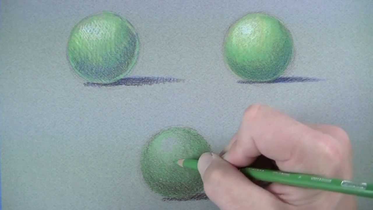 Colored Pencil Techniques - 3 Approaches - YouTube