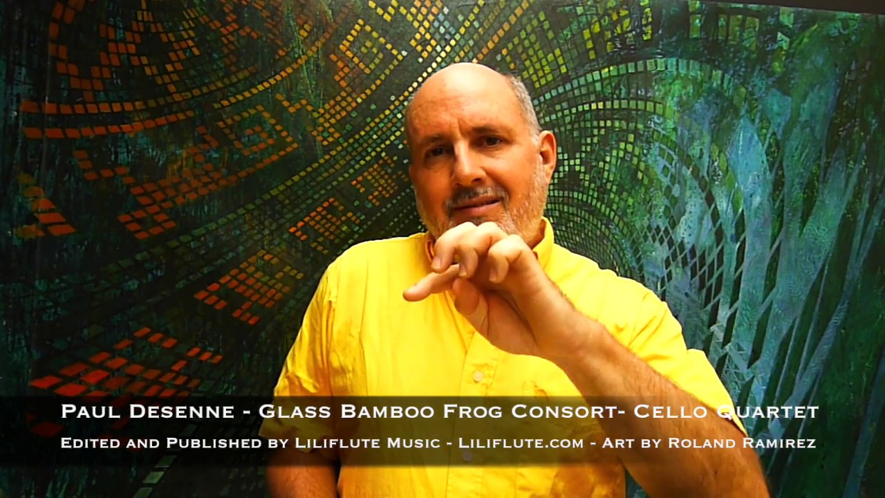 Glass bamboo - Cello Quartet - Paul Desenne