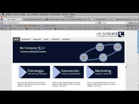 Presentación Curso Joomla 2.5
