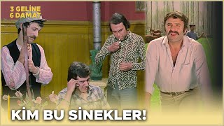 3 Geline 6 Damat Türk Filmi Kuzularını Çaldıran Demir Ve Uğur, Üstüne Bir De Dayak Yiyor