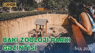 Bakı Zooloji Parkı Gəzintisi Giriş Qiymətləti Baku Zoopark Vlog4K İyul 2022