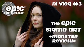 NL VLOG #3 : De EPIC Sigma Art Monster Review.! 14mm 1.8, 35mm 1.2, 105mm 1.4, 135mm 1.8 en meer..!