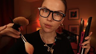 Asmr Celebrity Backstage Roleplay Haircut, Makeup & Jewelry
