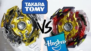 HASBRO VS TAKARA TOMY: Legend Spryzen .7.Mr VS Legend Spriggan .7.Mr - Beyblade Burst God/Evolution HASBRO VS TAKARA TOMY: Legend Spryzen .7.Mr VS Legend Spriggan .7.Mr - Beyblade Burst God/Evolution