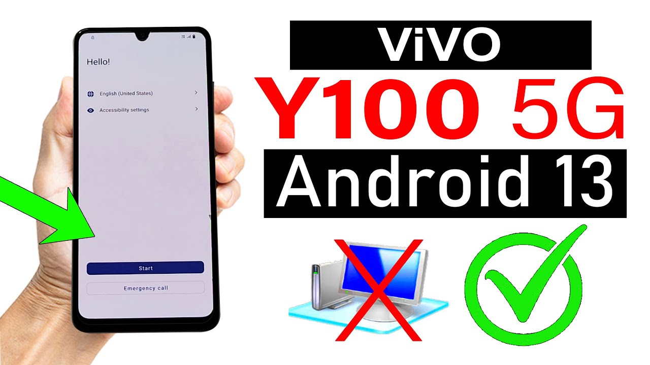 Vivo Y100 FRP BYPASS ANDROID 13 (Without Computer) 100% Vivo Y100 FRP BYPASS ANDROID 13 (Without Computer) 100%