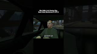 Niko Bellic And Liberty City Bank Heist Reference | Grand Theft Auto 5