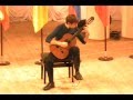 Joaquin Rodrigo "Invocacion y danza (Homenaje a Manuel de Falla)"  (Dmitriy Radzetckiy - guitar)