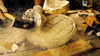He Made A Stone Bowl From Scratch And You Wont Believe How