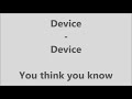 device