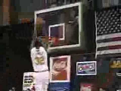 kobe bryant dunking on lebron james all star game. McDonalds All American Dunk