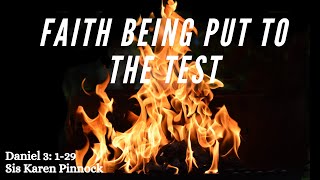 Faith Being Put To The Test