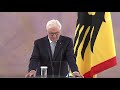 BundesprГsident Steinmeier zu Treffen mit Polizisten nach Einsatz vor ReichstagsgebГude in Berlin
