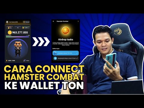 How to Connect Hamster Combat Airdrop to Wallet TON How to Connect Hamster Combat Airdrop to Wallet TON