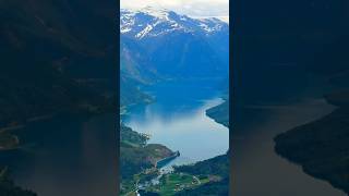 Loen Skylift View, Norway Follow Us For More Amazing Places.