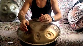 Stainless D Mystic 12 Atom Handpan