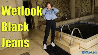 Wetlook Girl Black Jeans | Wetlook Denim Jacket | Wetlook Hair