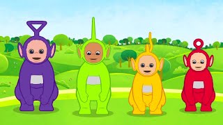 Head Shoulders Knees And Toes - Teletubbies Nursery Rhymes