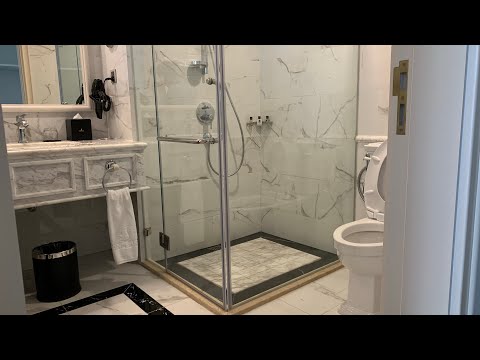 Kho Tư liệu Xây dựng - Các thông số kỹ thuật của Phòng tắm đứng trong 1 nhà vệ sinh cao cấp