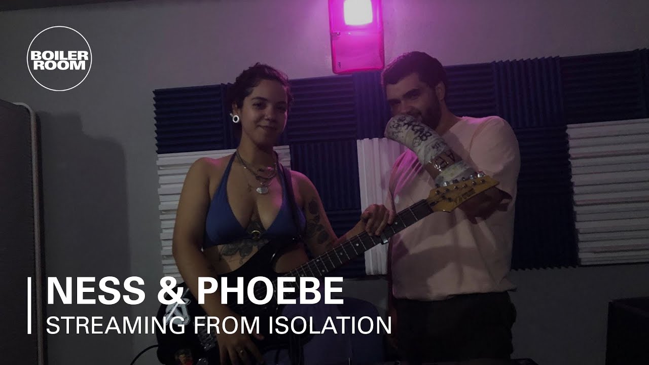 Ness & Phoebe | Boiler Room: Streaming from Isolation with Mina