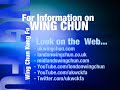 UK Wing Chun Chi Gerk - Sticky Legs