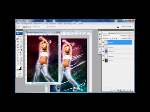 Как создать интересный текст в фотошопе