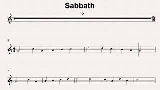C Maj 44 Sabbath 50bmp