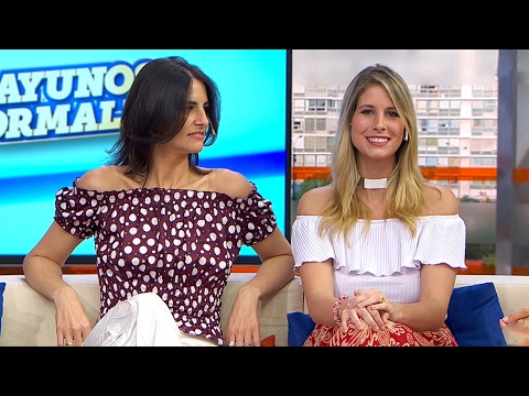 Virginia Ramos y Natalie Yoffe en Desayunos Informales